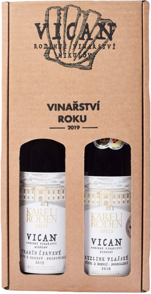Vinařství Vican Set Vican Dárkový Karel Roden