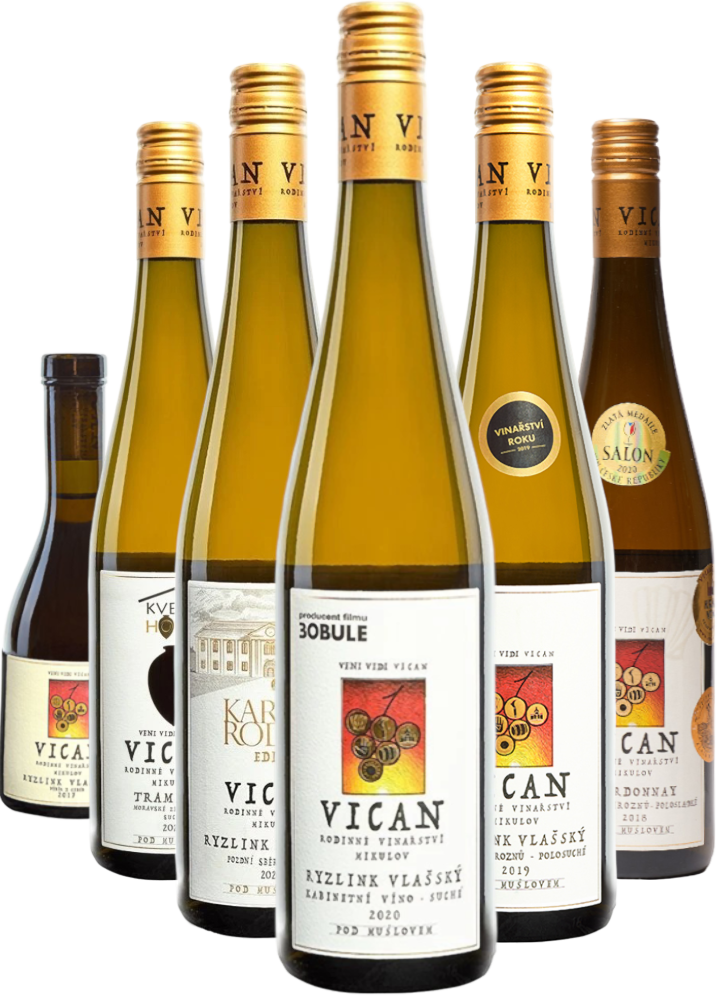 Vinařství Vican Set Vican Vítězná kolekce Krále vín