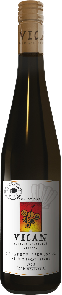 Vinařství Vican Vican Cabernet Sauvignon Výběr z hroznů 2023