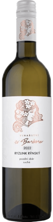 Vinařství sv. Barbora Sv. Barbora Ryzlink rýnský Pozdní sběr 2023