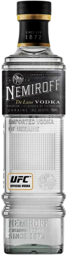 Nemiroff Vodka de Luxe 40% 0,7l (holá lahev)
