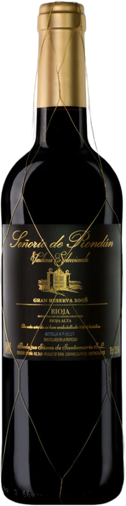 Bodegas Sáenz de Santamaría Rondan Tinto Gran Reserva Señorío 2008