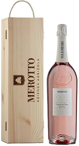 Merotto Merotto GRAN CUVÉE ROSÉ BRUT MAGNUM 1,5l + Dárkové balení