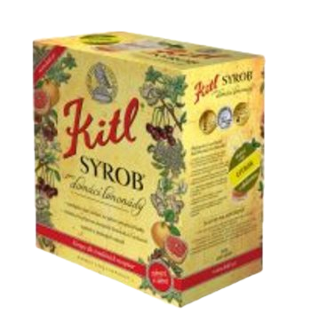 Kitl Kitl Syrob Citron s dužinou Bag in Box 5l