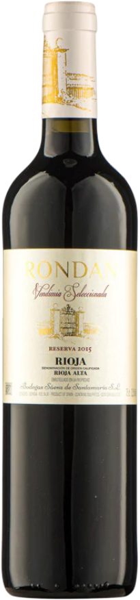 Bodegas Sáenz de Santamaría Rondan Tinto Crianza 2018