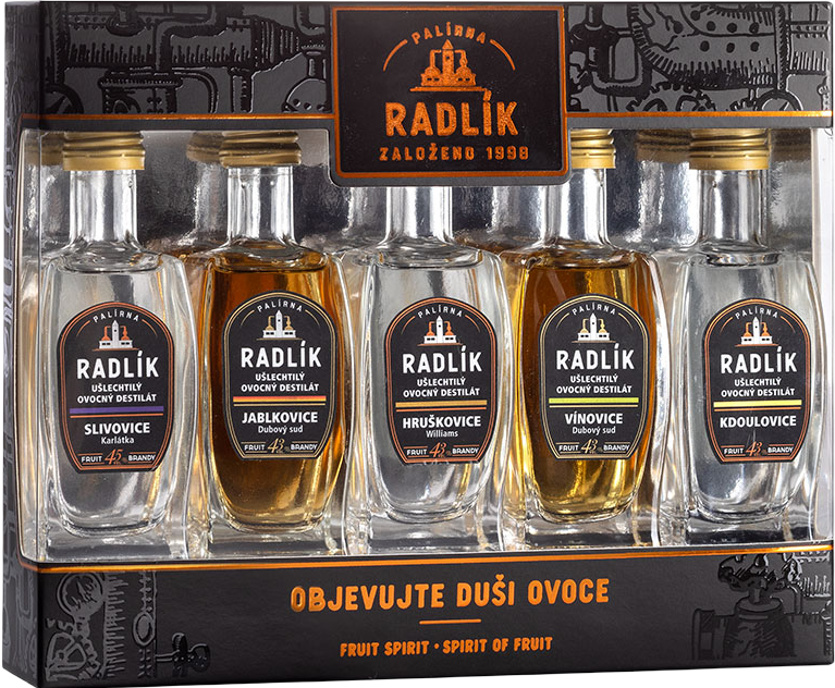 Radlík Radlík Dárkový set – 5 x 0,05l 43,4%