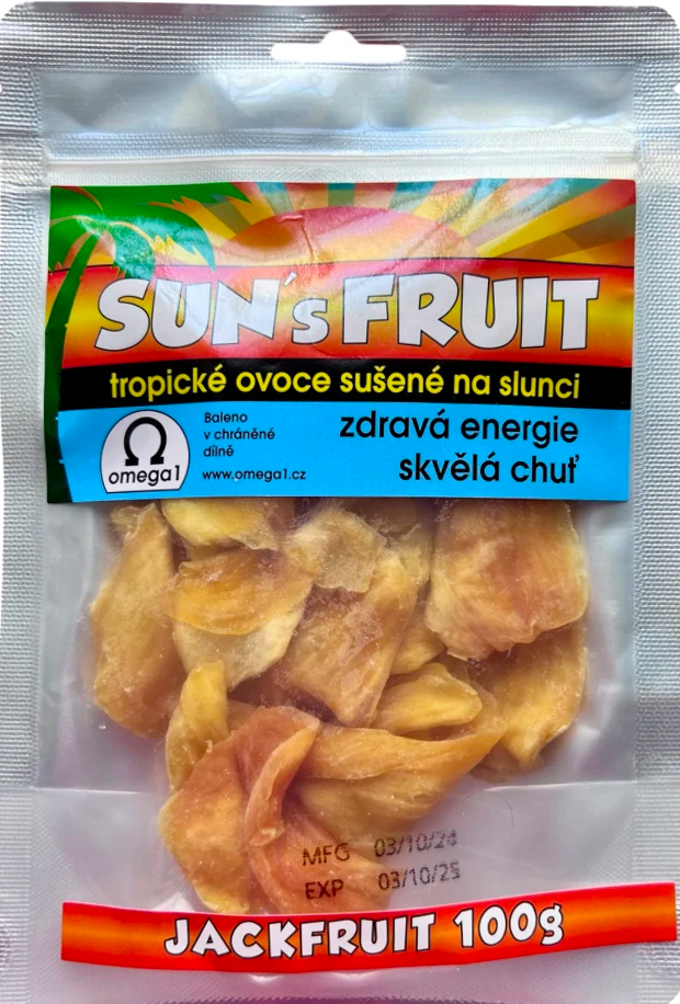 Sun´s fruit Sušený Jackfruit Sun's Fruit 100g
