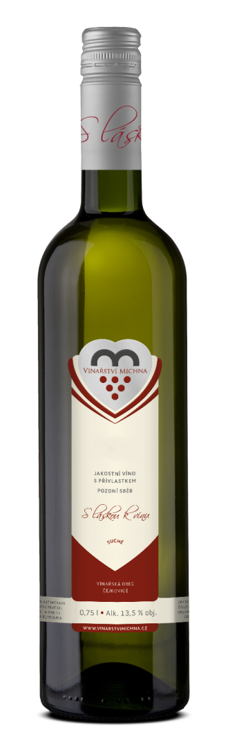 Vinařství Michna Michna Sylvánské zelené Pozdní sběr 2020
