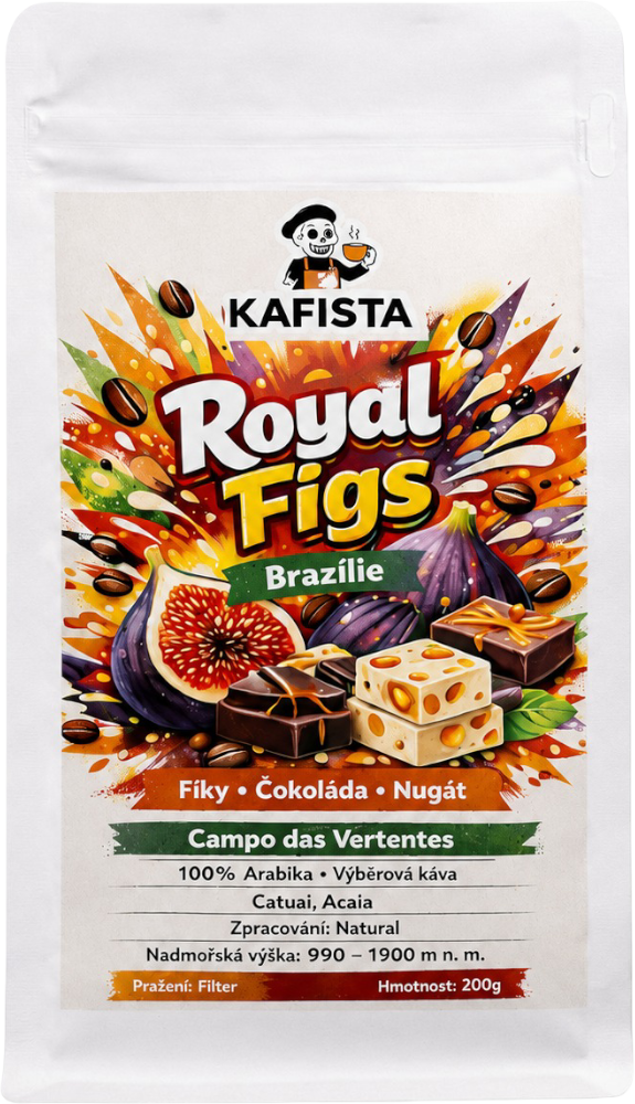 Kafista Káva Kafista Royal Figs 200g