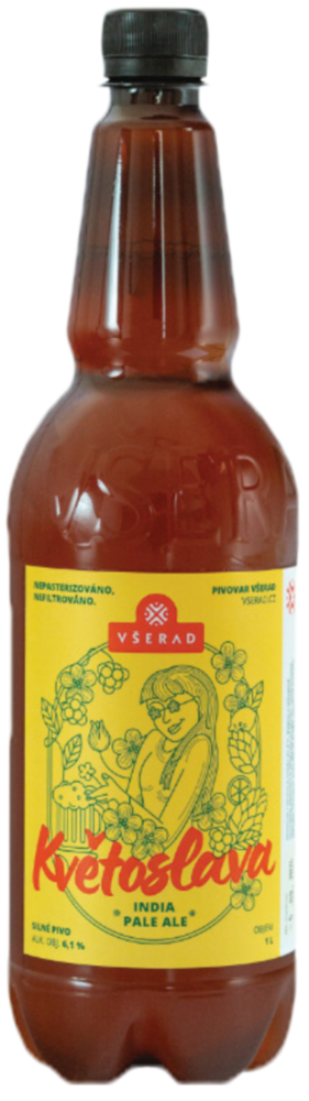 Pivovar Všerad Pivo Pivovar Všerad Květoslava 15% 1l Pet