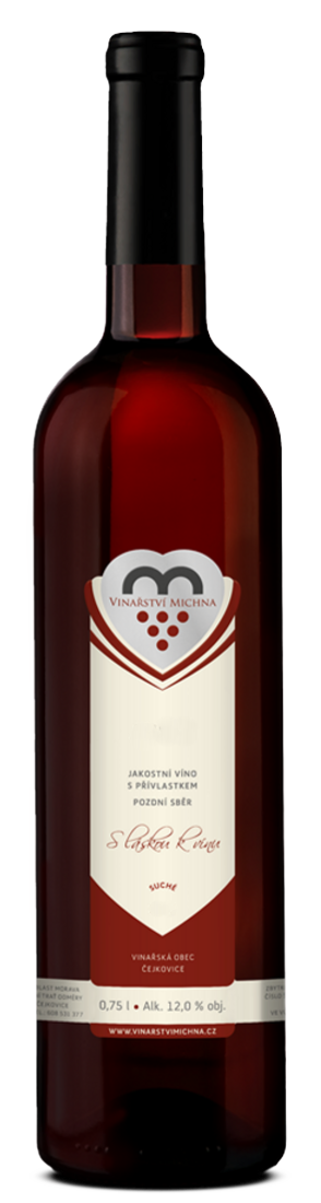 Vinařství Michna Michna Dornfelder Výběr z hroznů 2021