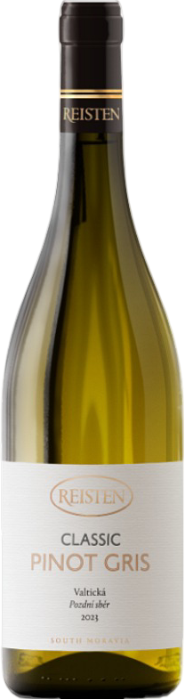 Reisten Reisten Pinot gris CLASSIC Pozdní sběr 2023