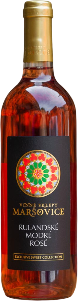 Vinné sklepy Maršovice Maršovice Rulandské modré rosé 2023, sweet