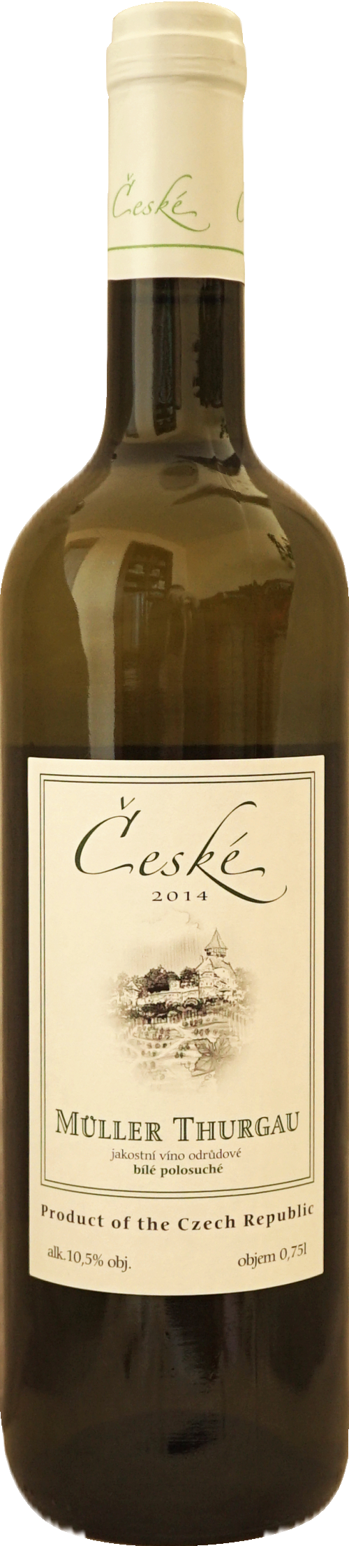 Vinařství Chrámce Chrámce Müller Thurgau košer Emunati 2019
