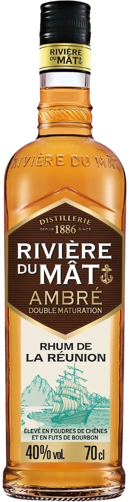 Riviere du Mat Rum Riviere du Mat Agricole Ambre Double 0,7l 45%