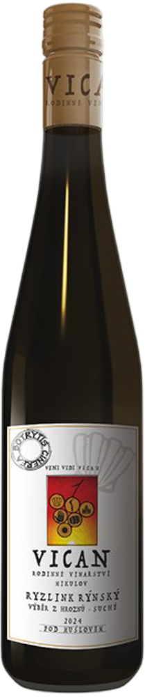 Vinařství Vican Vican Ryzlink rýnský Výběr z hroznů 2024