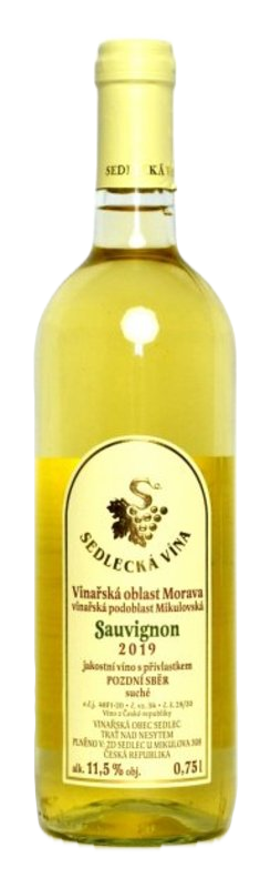 ZD Sedlec Sedlec Sauvignon Pozdní sběr 2020