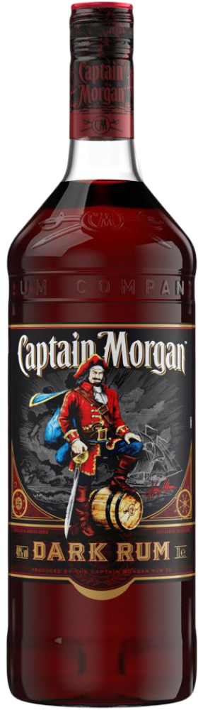 Captain Morgan Rum Captain Morgan Black 1l 35%