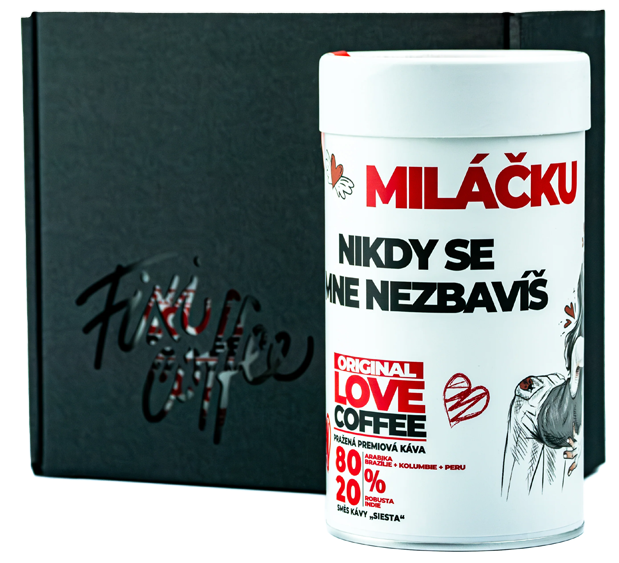Fixi Coffee Káva Fixi Coffee Miláčku navždy spolu – dárková sada 2 x 250g
