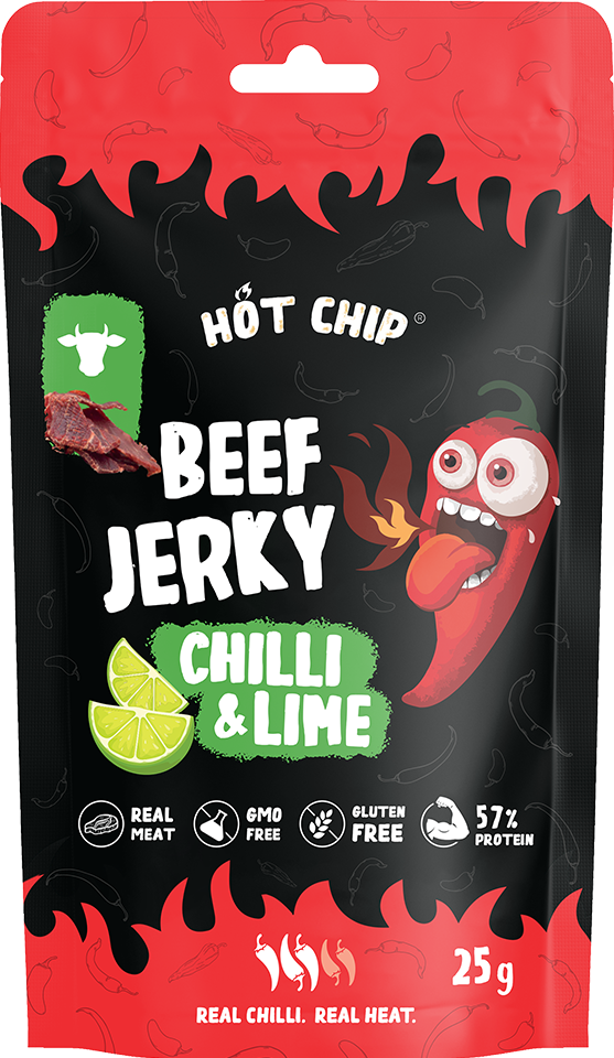 Hot-Chip Jerky Hot-Chip Chilli &; Lime 25g