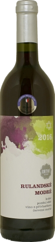 Vinařství Chrámce Chrámce Rulandské modré košer 2016