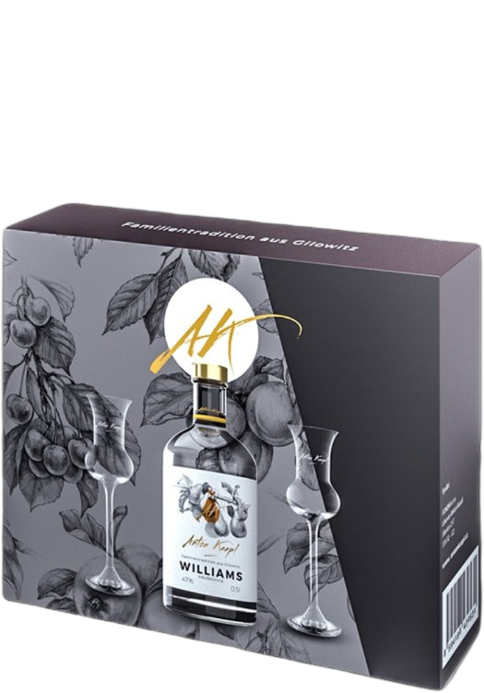 Anton Kaapl Set Anton Kaapl Luxusní dárkové balení Williams 0,5l 47%