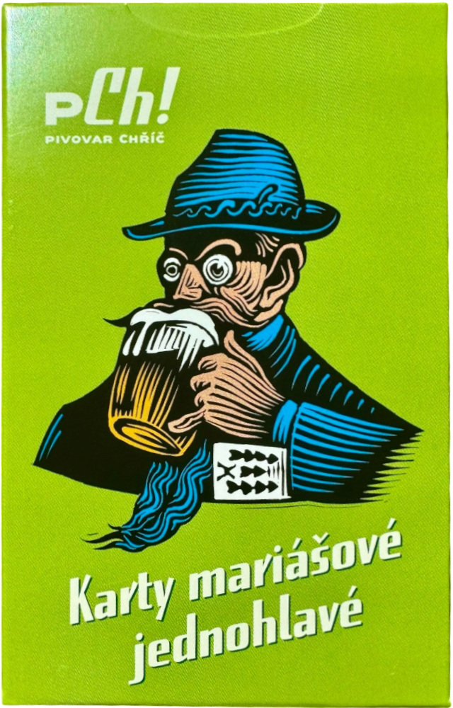 Pivovar Chříč Karty mariášové jednohlavé Pivovar Chříč