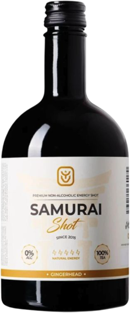 Drink Samurai Energetický nápoj Samurai Shot Gingerhead 0,5l
