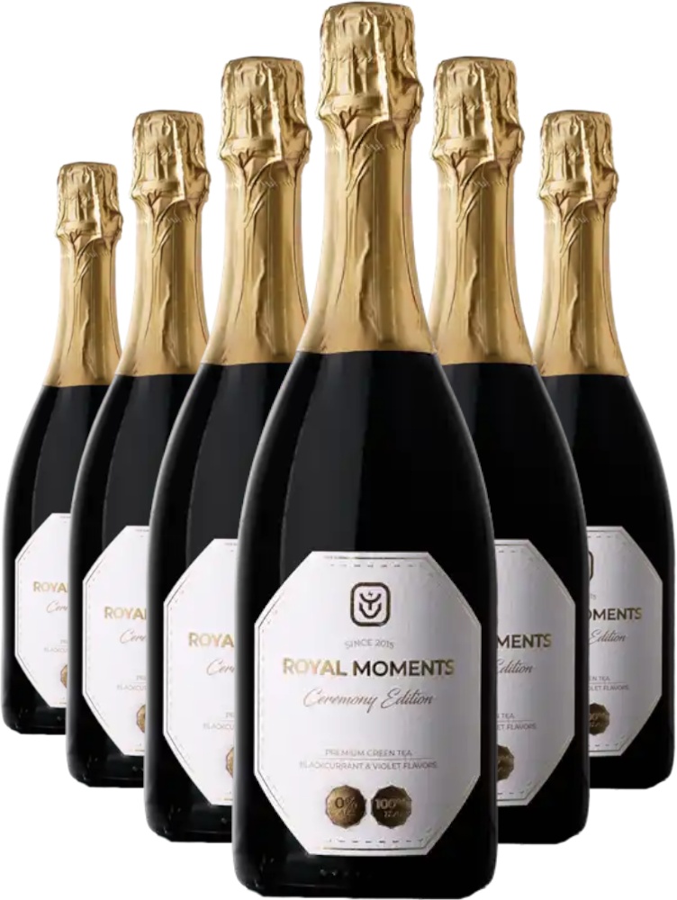 Drink Samurai Set nealkoholický šumivý nápoj Samurai Royal Moments 6x0,75l 0,0%