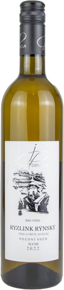 Vinařství Drmola Drmola Ryzlink rýnský Pozdní sběr BIO 2022