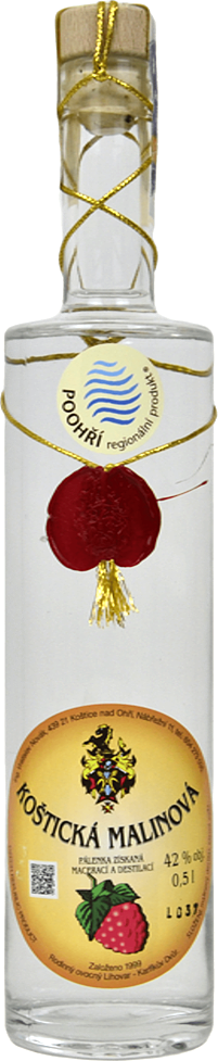 Karfíkův Dvůr Malinový Geist Karfíkův Dvůr 0,5l 42%