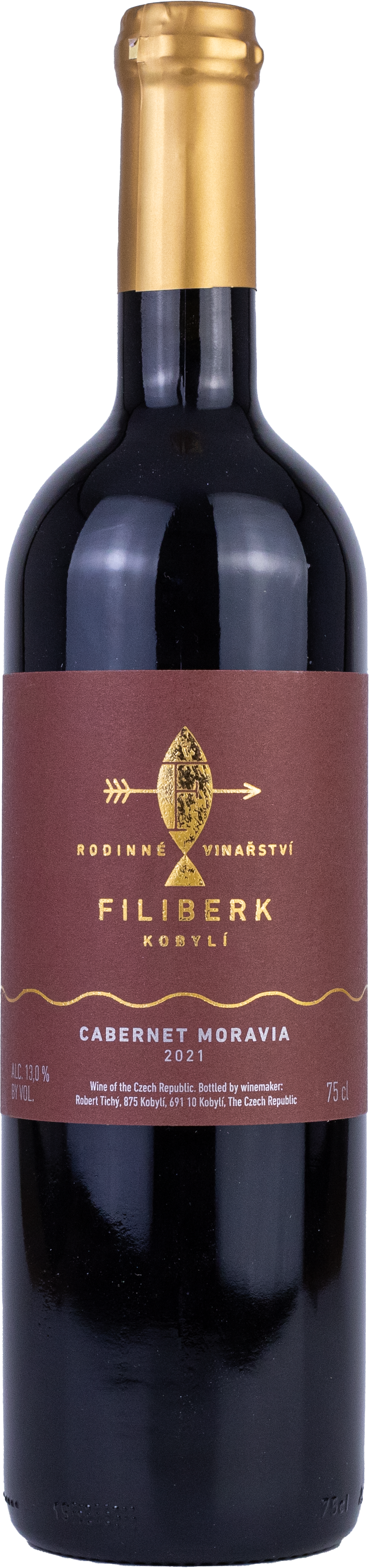 Filiberk Filiberk Cabernet Moravia Pozdní sběr 2021 vinisto PLUS+
