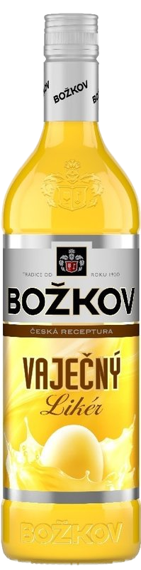 Stock Vaječný likér Božkov 1l 15%
