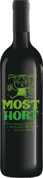 VINO HORT HORT Mošt Veltlínské zelené 0,75l