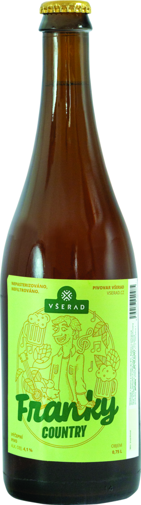 Pivovar Všerad Pivo Pivovar Všerad Franky 10% výčepní pivo 0,75 Sklo