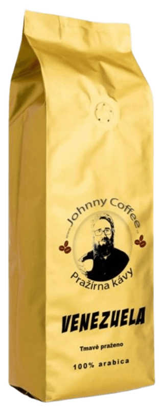 Conso med s.r.o. Káva Johnny Coffee Venezuela - Tmavě pražená 250g