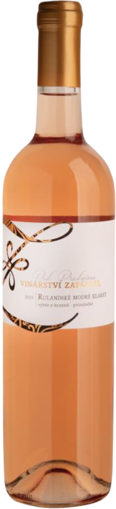 Vinařství Zapletal Zapletal Rulandské modré klaret Výběr z hroznů 2023
