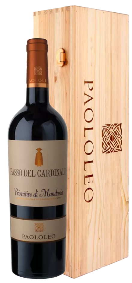 Paolo Leo Paolo Leo Passo del Cardinale Primitivo di Manduria DOC 1,5 l + Dárkové balení