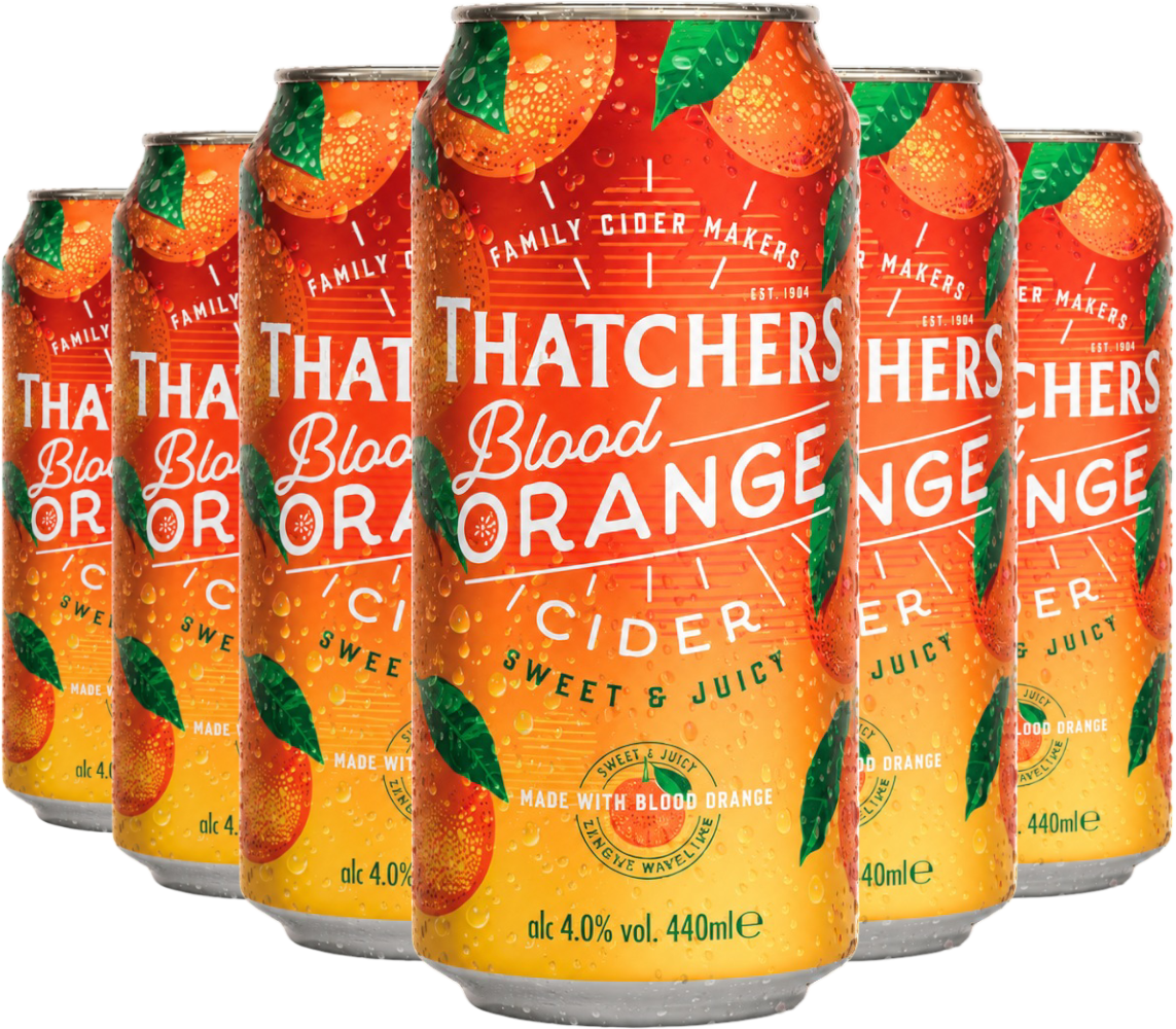 Thatchers Cider Set Cider Thatchers Blood Orange 0,44l 4+2