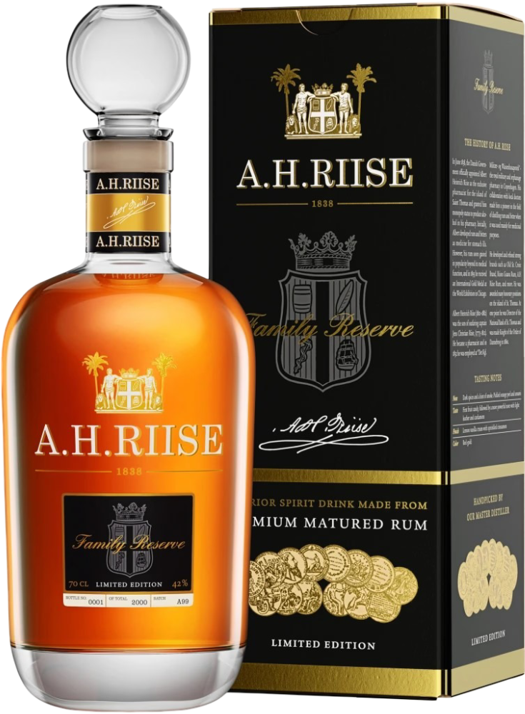 A.H.Riise Family Reserve 42% 0,7l (karton)