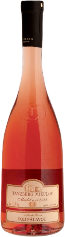 Tanzberg Tanzberg Merlot rosé Výběr z hroznů 2022