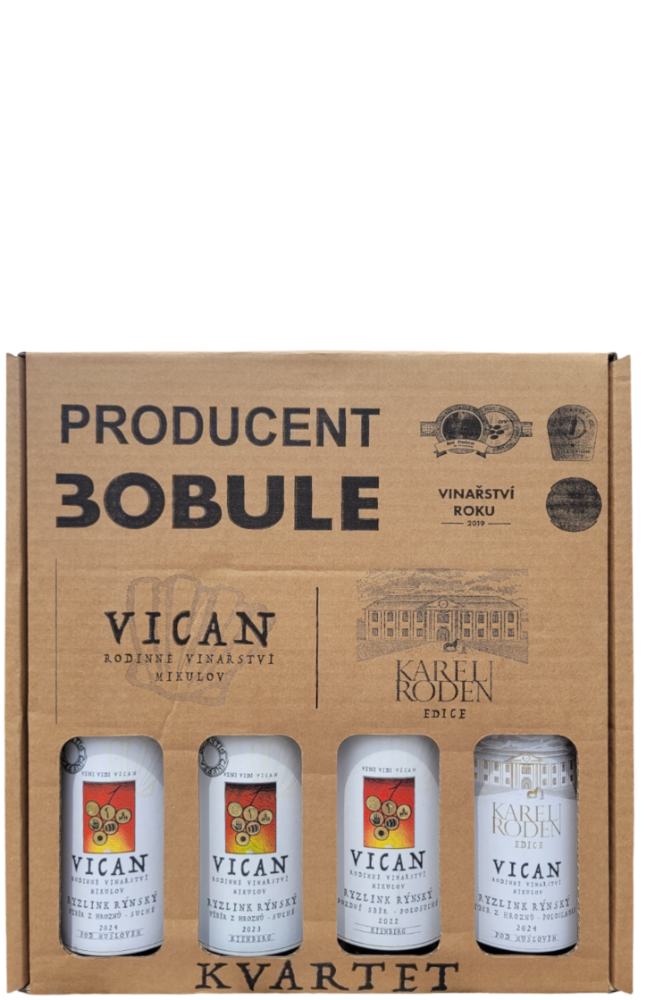 Vinařství Vican Set Vican Kvartet Král vín