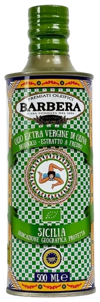 UNIBRANDS CZ s.r.o. Barbera Olej olivový extra panenský Sicilia PGI BIO 500ml plech
