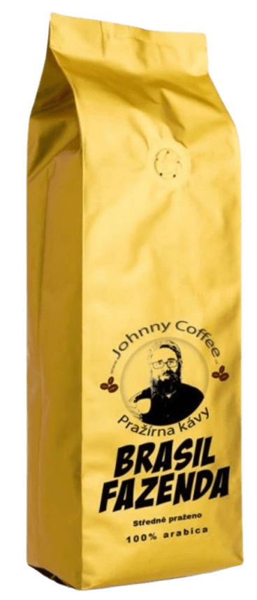 Conso med s.r.o. Káva Johnny Coffee Brasil Fazenda - Tmavě pražená 250g