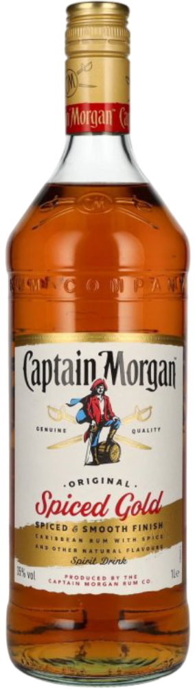 Captain Morgan Rum Captain Morgan spiced gold 1l 35%