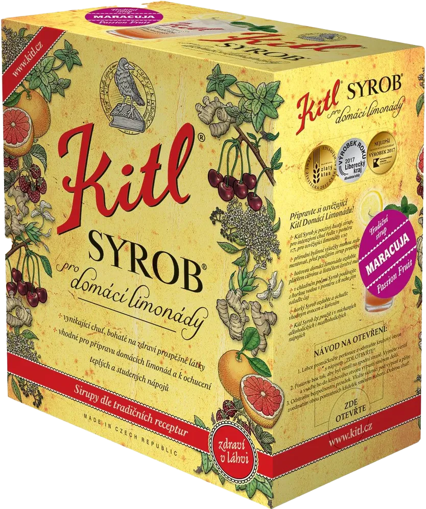 Kitl Kitl Syrob Maracuja Bag in Box 5l