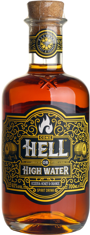 Hell Or High Water Rum Hell or High Water Reserva Orange & Honey 0,7l 40%