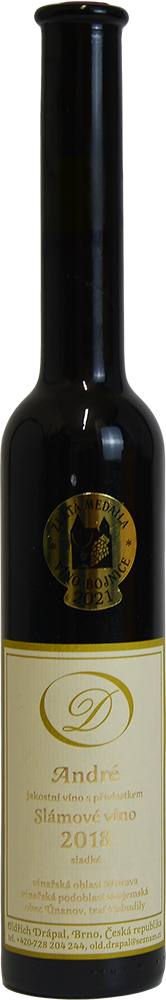 Oldřich Drápal slámové víno Oldřich Drápal slámové víno André 2018